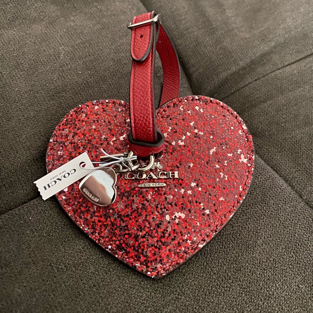 Coach Luggage Tag